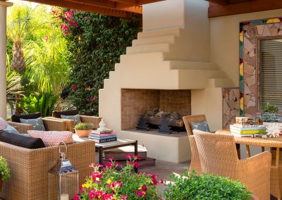 Outdoor Fireplace